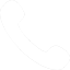icone d'un téléphone blanc sur fond transparent